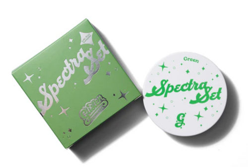 Glisten Cosmetics Green Spectra Set - Colourful Pressed Powder
