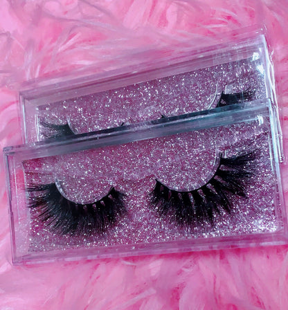 Inked Doll Cosmetics - #SNATCHED 3D DREAMDOLL LASHES *GLITTER* CASE