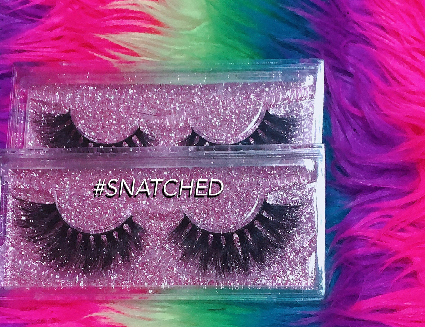 Inked Doll Cosmetics - #SNATCHED 3D DREAMDOLL LASHES *GLITTER* CASE