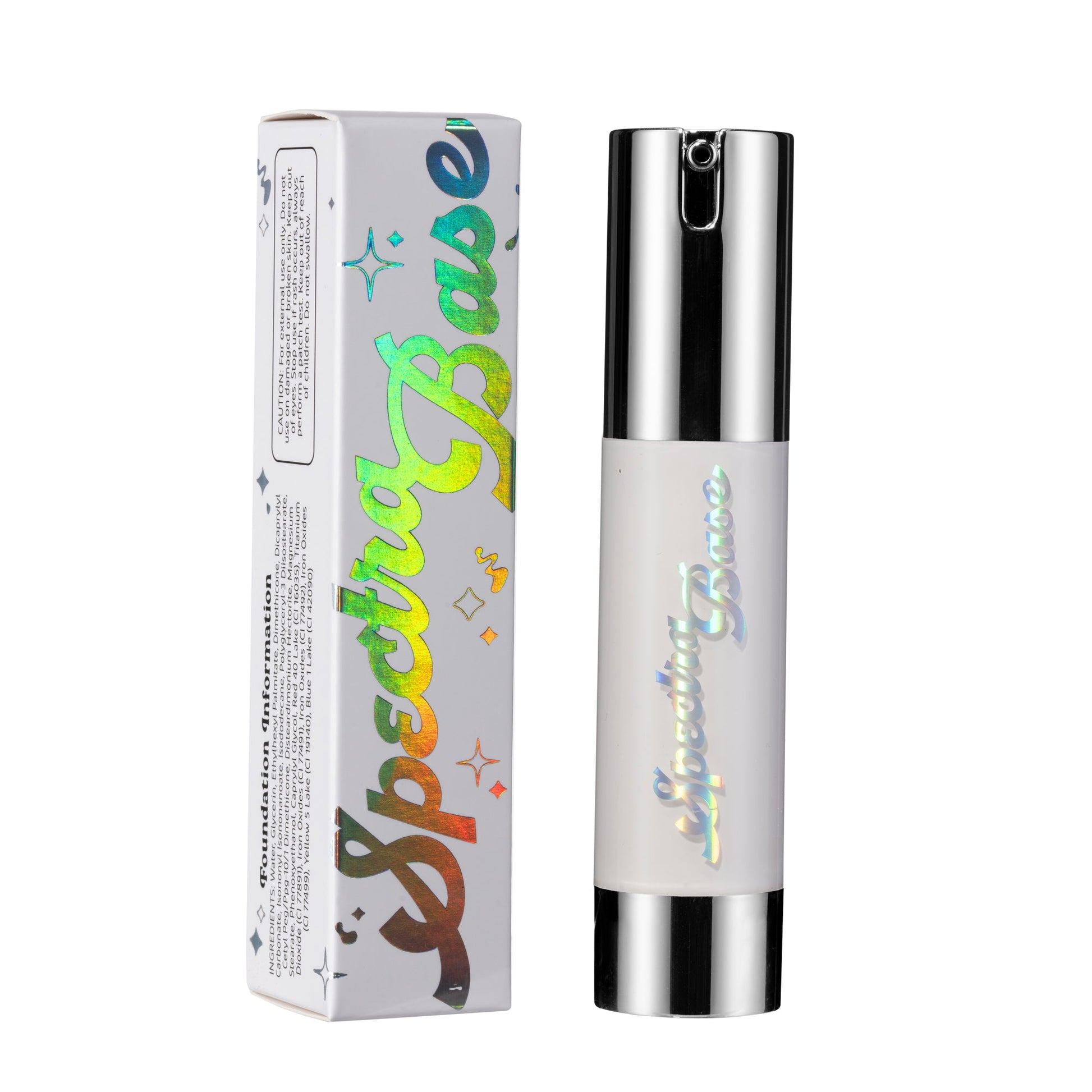 White Spectra Base - Colourful Foundation - Glisten Cosmetics