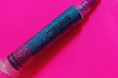 Inked Doll Cosmetics - SAPPHIRE BERRY GlamDoll Glitter Syringe