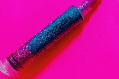 Inked Doll Cosmetics - SAPPHIRE BERRY GlamDoll Glitter Syringe