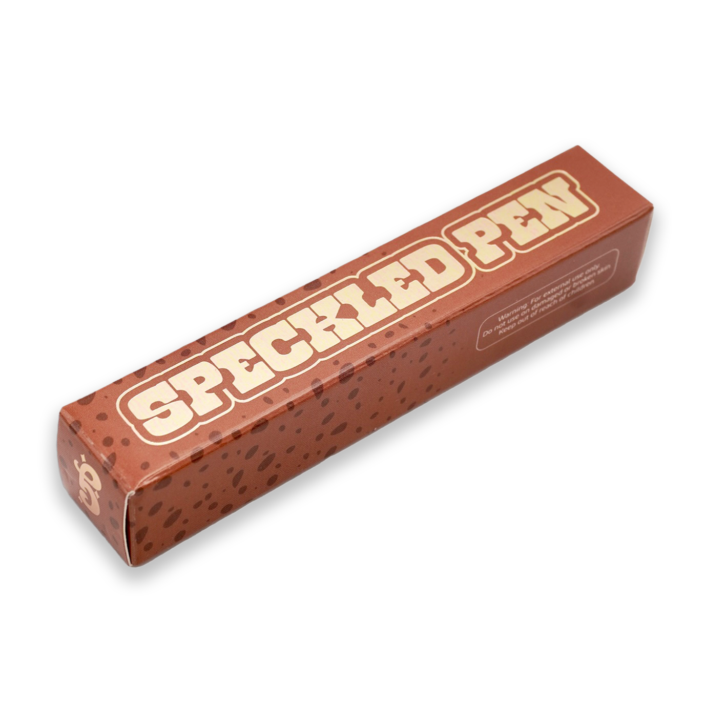 Toffee Speckled Pen (Orange Brown) - Freckle Pen - Glisten Cosmetics