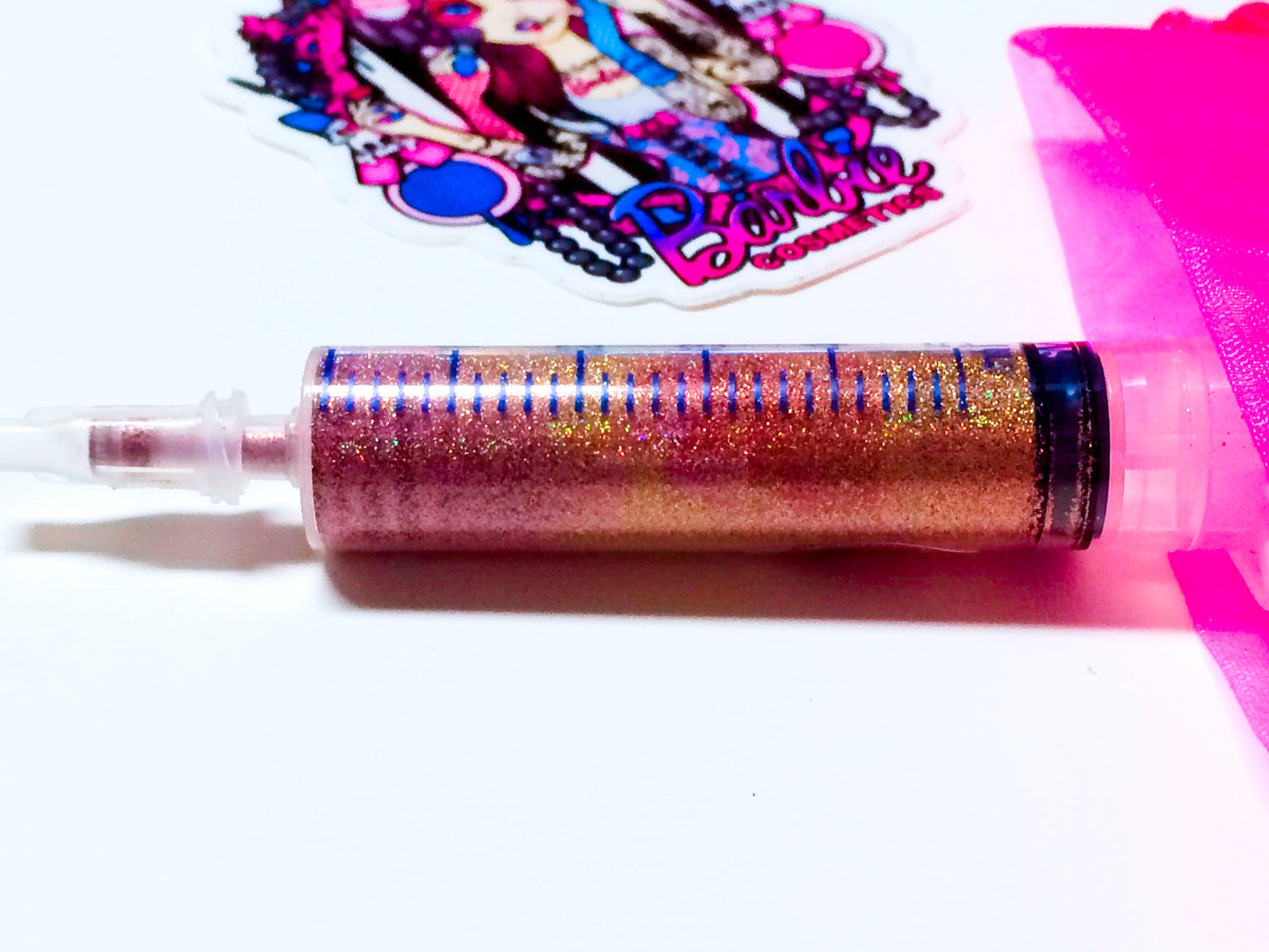 Inked Doll Cosmetics - TROPICAL SUNSET GlamDoll Glitter Syringe
