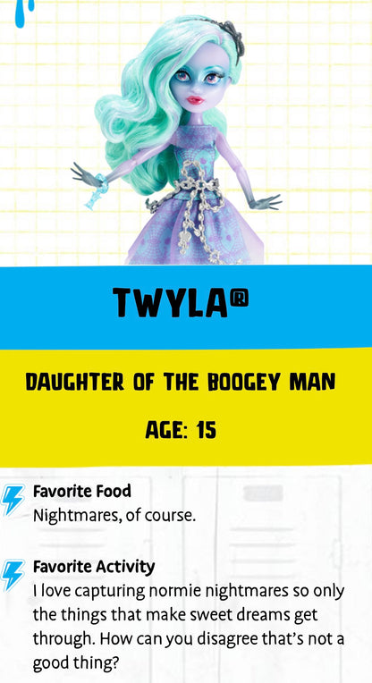 Inked Doll Cosmetics - (HUGE!) Monster Doll TWYLA *UV Neon Pastel* SPLIT LINER/FACE/BODY PAINT