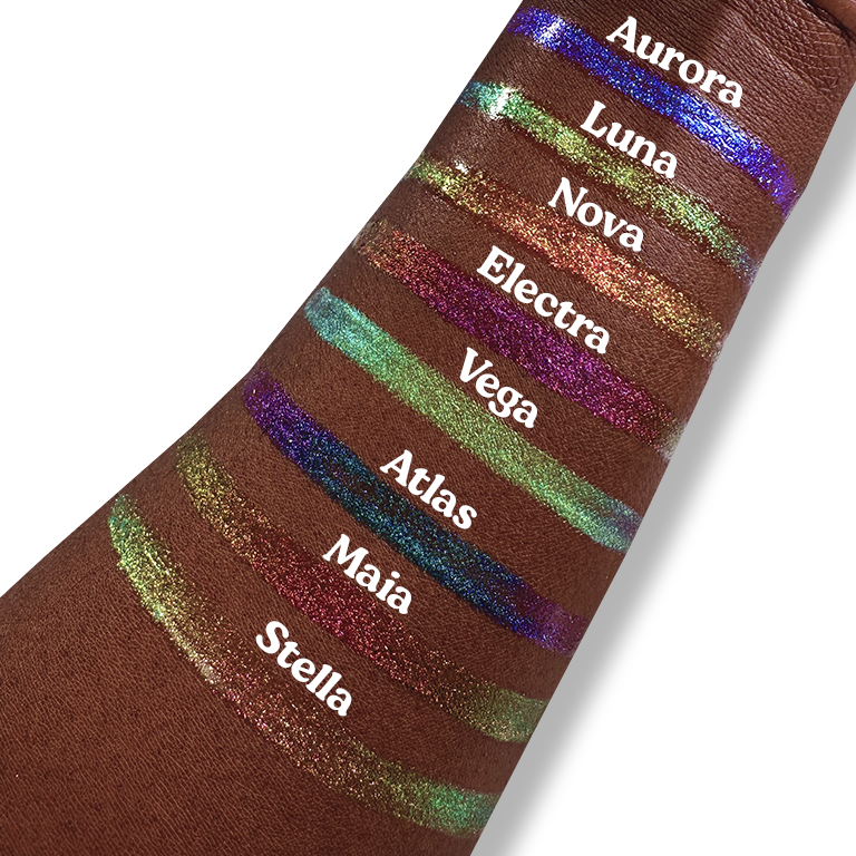Nova Chroma Gloss (Pink/Gold) - Multichrome Lip Gloss - Glisten Cosmetics