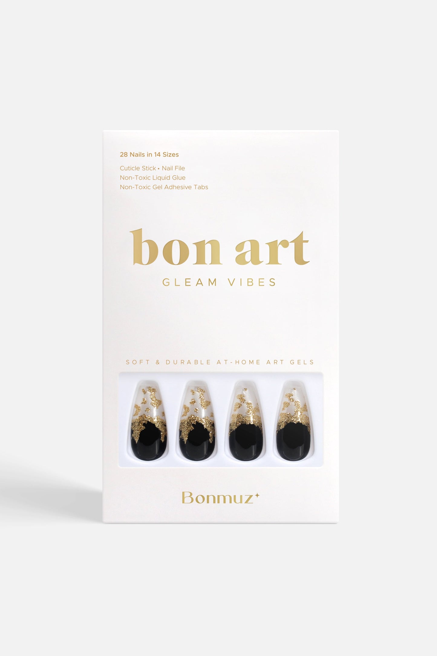 Bonmuz - Party Sparkle | Soft & Durable Press-On Nails