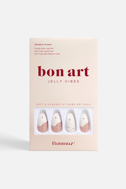 Bonmuz - Sundaes and Cones | Soft & Durable Press-On Nails