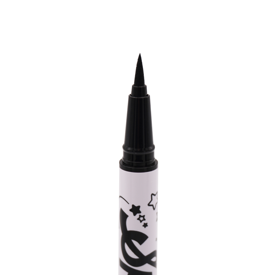 Black Spectra Pen - Star Stamp Liner - Glisten Cosmetics