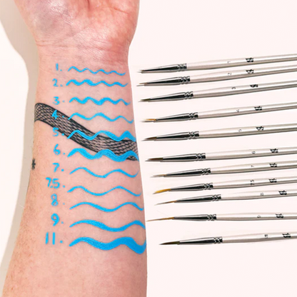 Liner Brush 11 - Glisten Cosmetics