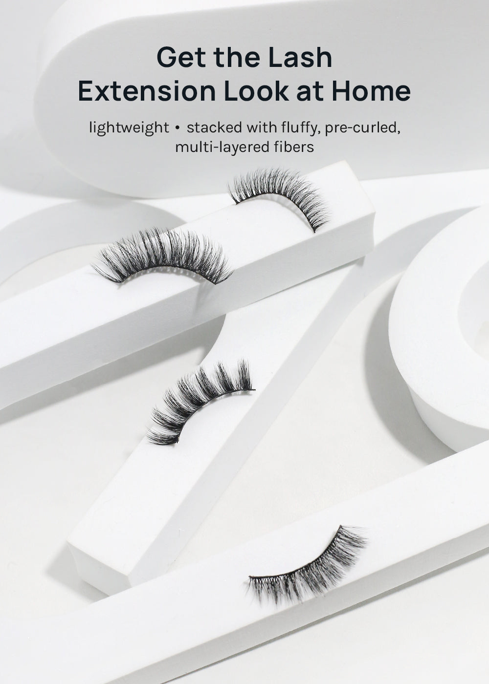 D-LUX Curl Premium Faux Mink Lashes - Bette