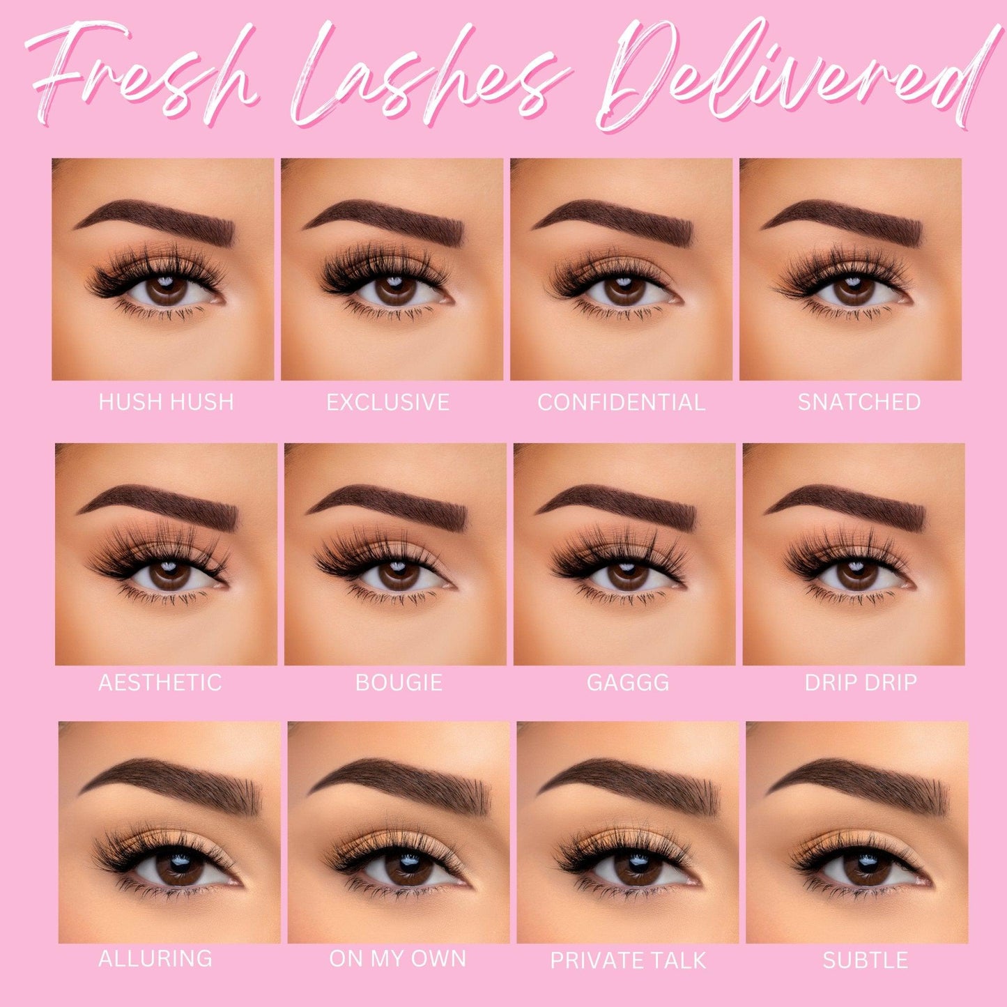 Fresh Lashes Delivered