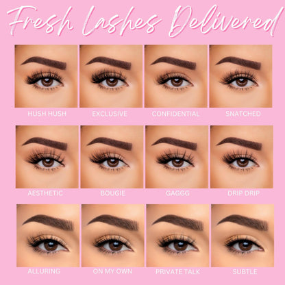 Fresh Lashes Delivered
