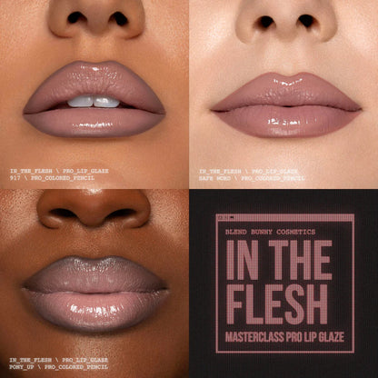 In The Flesh Lip Glaze - Blend Bunny Cosmetics