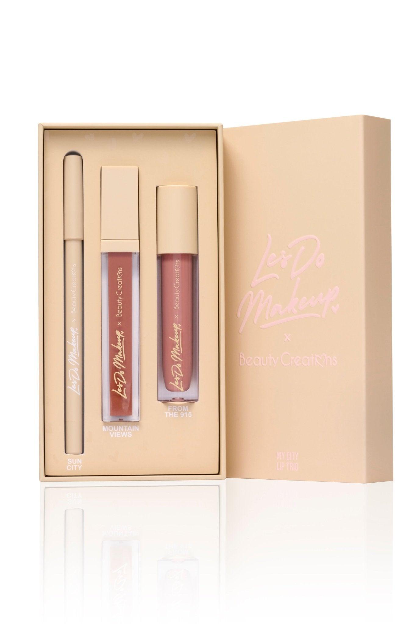 LesDoMakeup My City Lip Trio