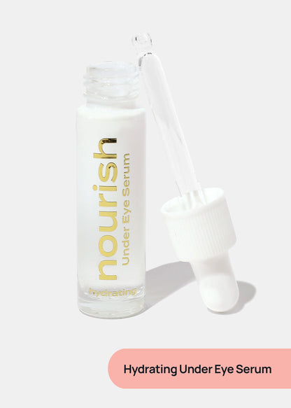 AOA Nourish Hydrating Under Eye Serum + Calming Roll-On Brow Solution