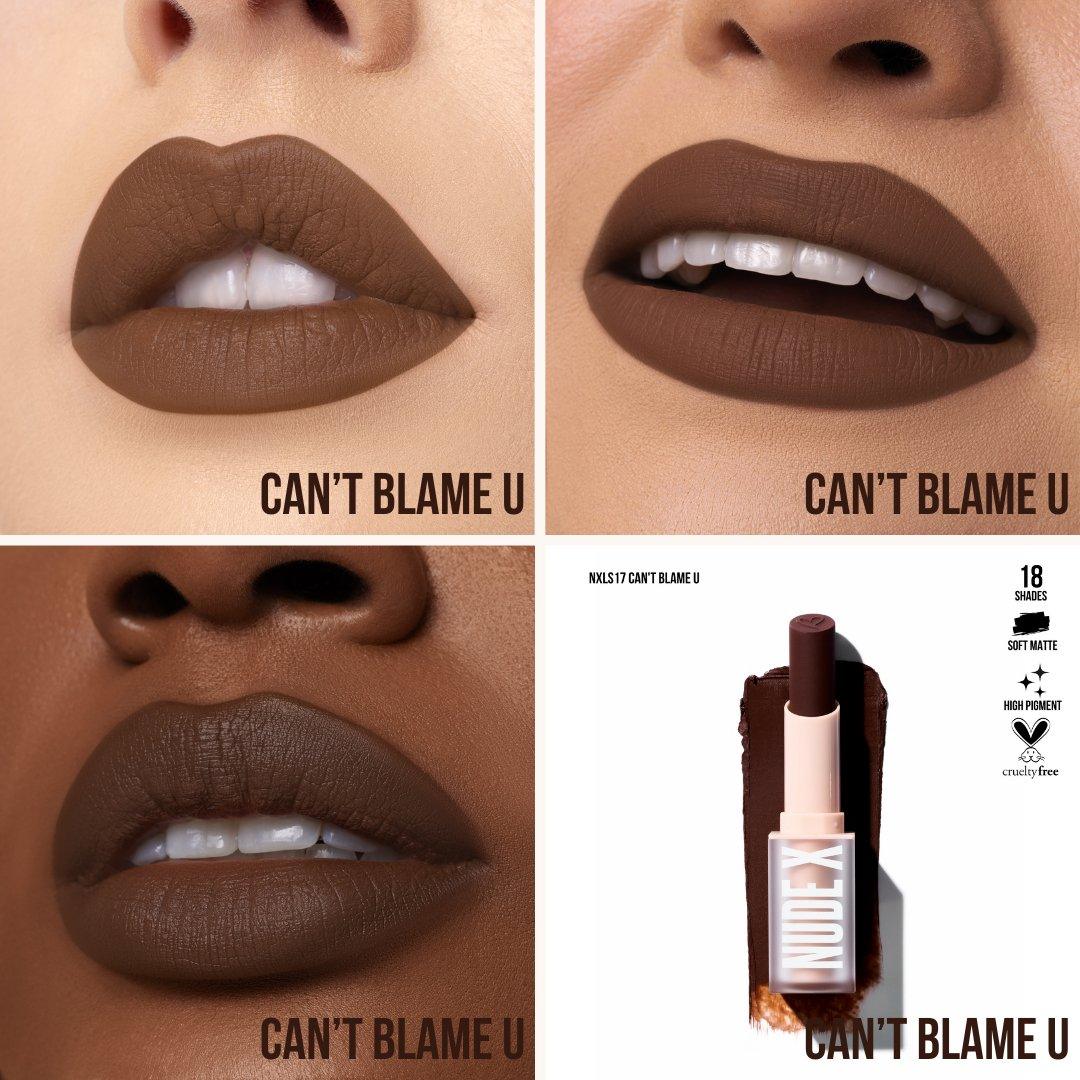 Nude X Soft Matte Lipstick