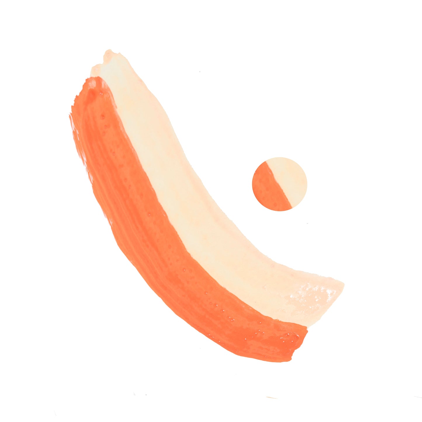 Peach Melba (UV Orange & Peach) Split Liner - Eyeliner - Glisten Cosmetics