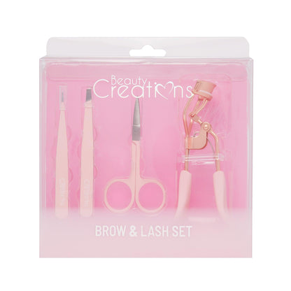 Pink Brow & Lash Set