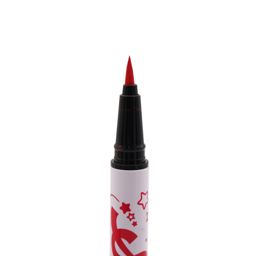 Red Spectra Pen - Star Stamp Liner - Glisten Cosmetics
