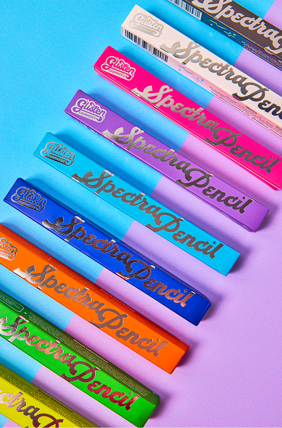 Yellow Spectra Pencil - Colourful Pencil - Glisten Cosmetics