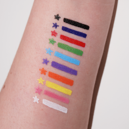 Yellow Spectra Pen - Star Stamp Liner - Glisten Cosmetics