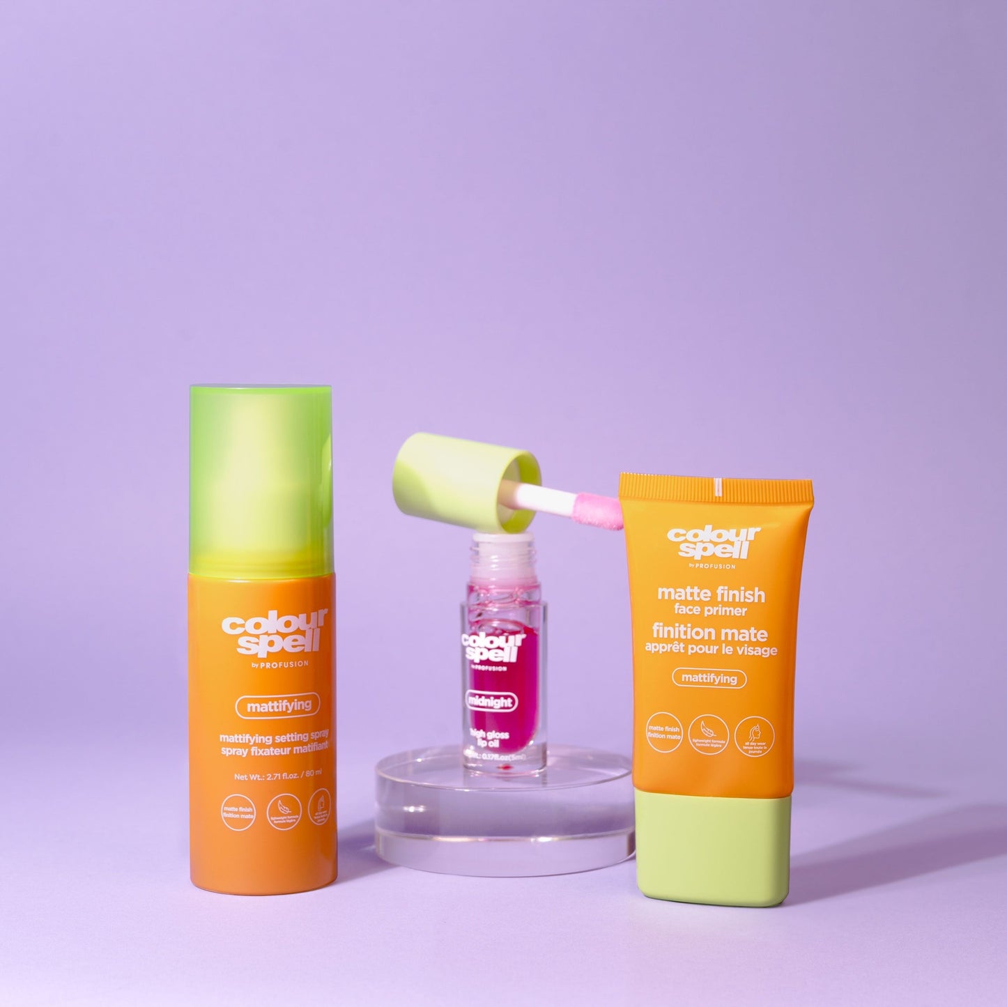 ColourSpell - Snatched & Sealed Collection- Setting, Primer & Lip Oil